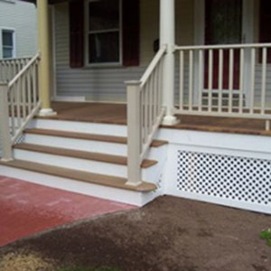 Front Stairs for Deck