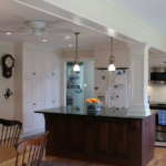 Bright Kitchen with White Woodwork