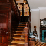 Victorian Staircase and Fireplace Woodwork